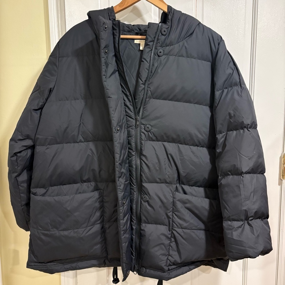 Eileen Fisher Black Puffer Women’s Jacket  Sz.1X